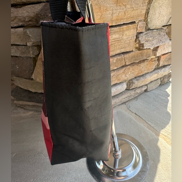 Burberry Blue Label Crestridge Plaid Canvas Mini Tote - Picture 4 of 8